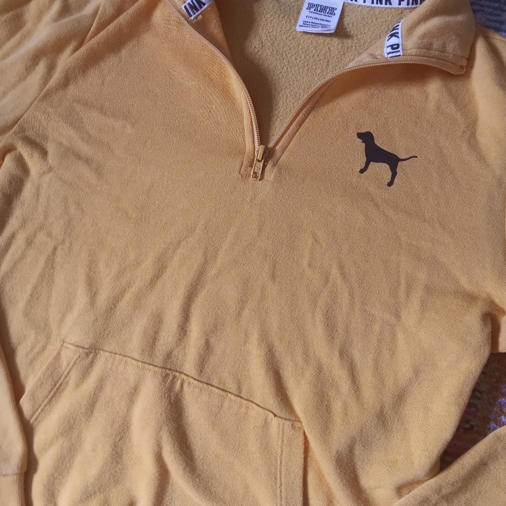 *SOLD*PINK Victoria Secret Pull Over Orange 🎃 - Picture 2 of 4
